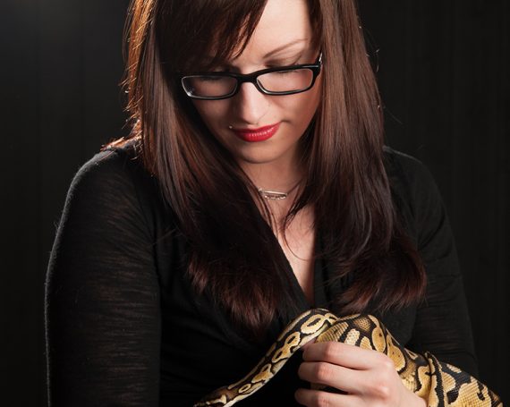 Portrait avec Serpent